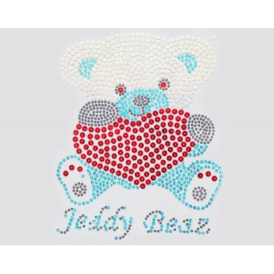 Factory Direct Applique Transfer Paper Rhinestone Applique Transfer Heat Transfer Rhinestone Appliques